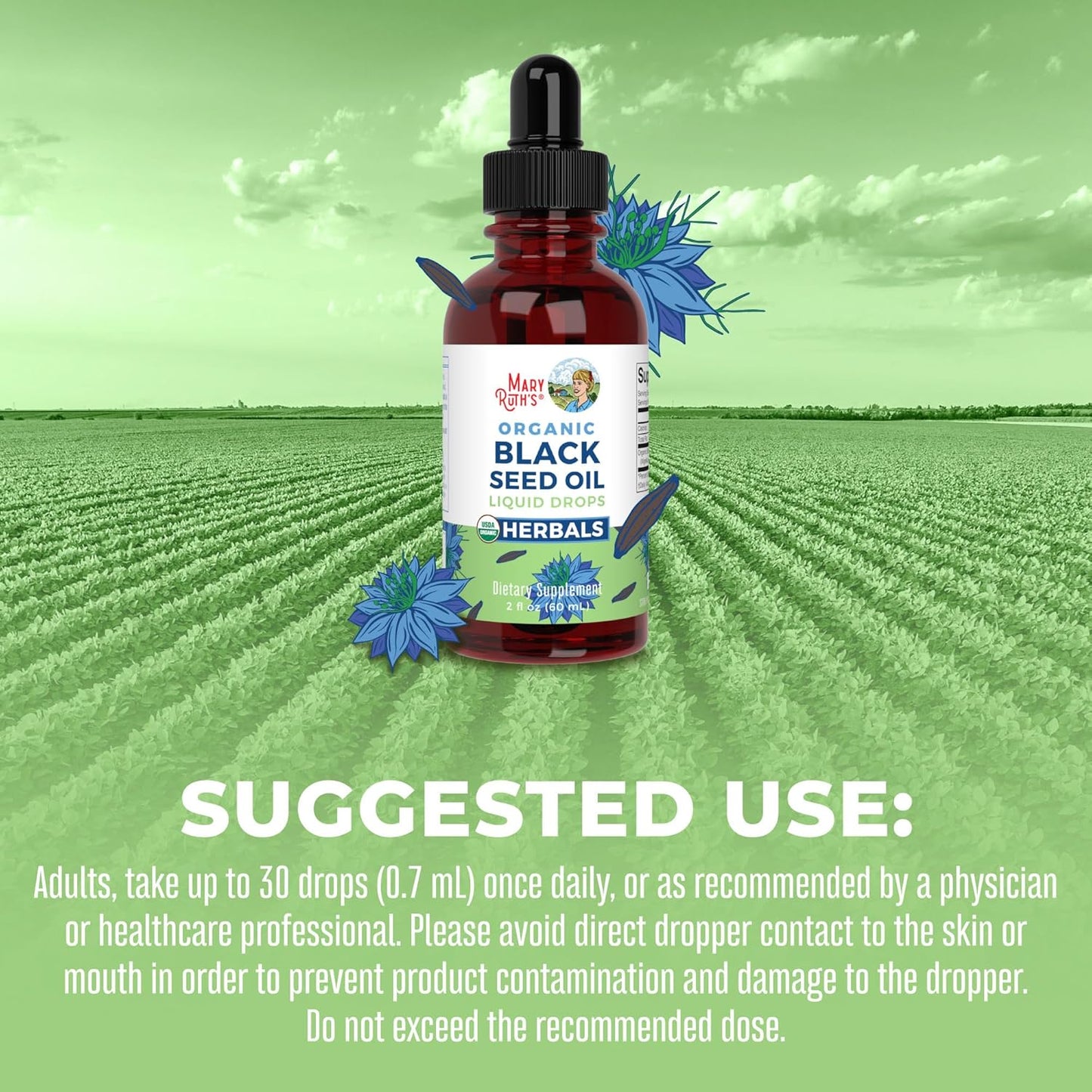 MaryRuth's Black Seed Oil Drops