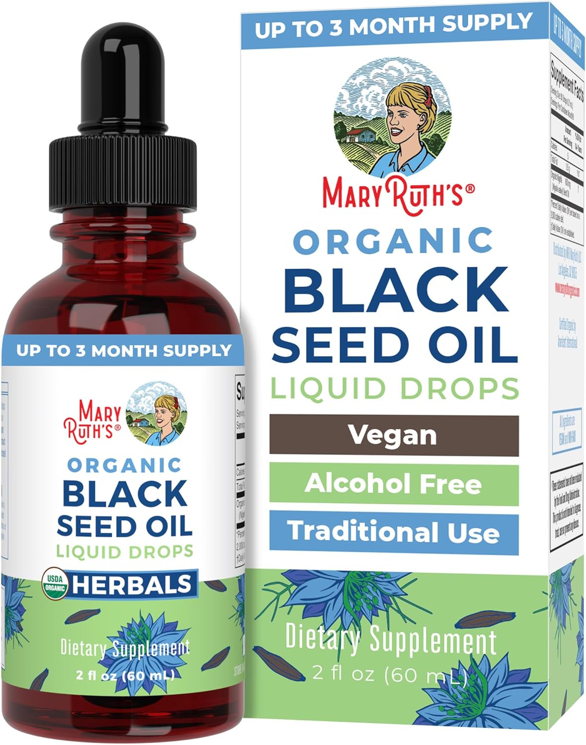 MaryRuth's Black Seed Oil Drops